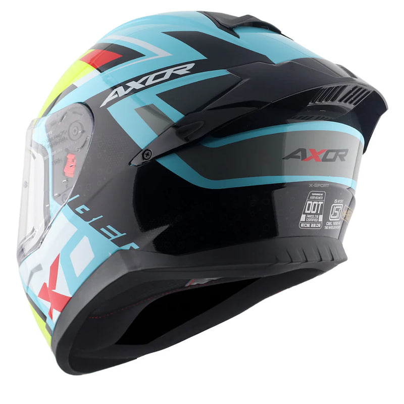 AXOR Saber X-Sport Motorcycle Helmet