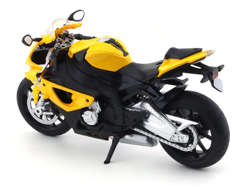 MSZ BMW S1000 RR Yellow Scale Model