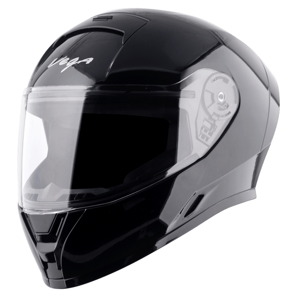 Vega Ranger Solid Black Helmet