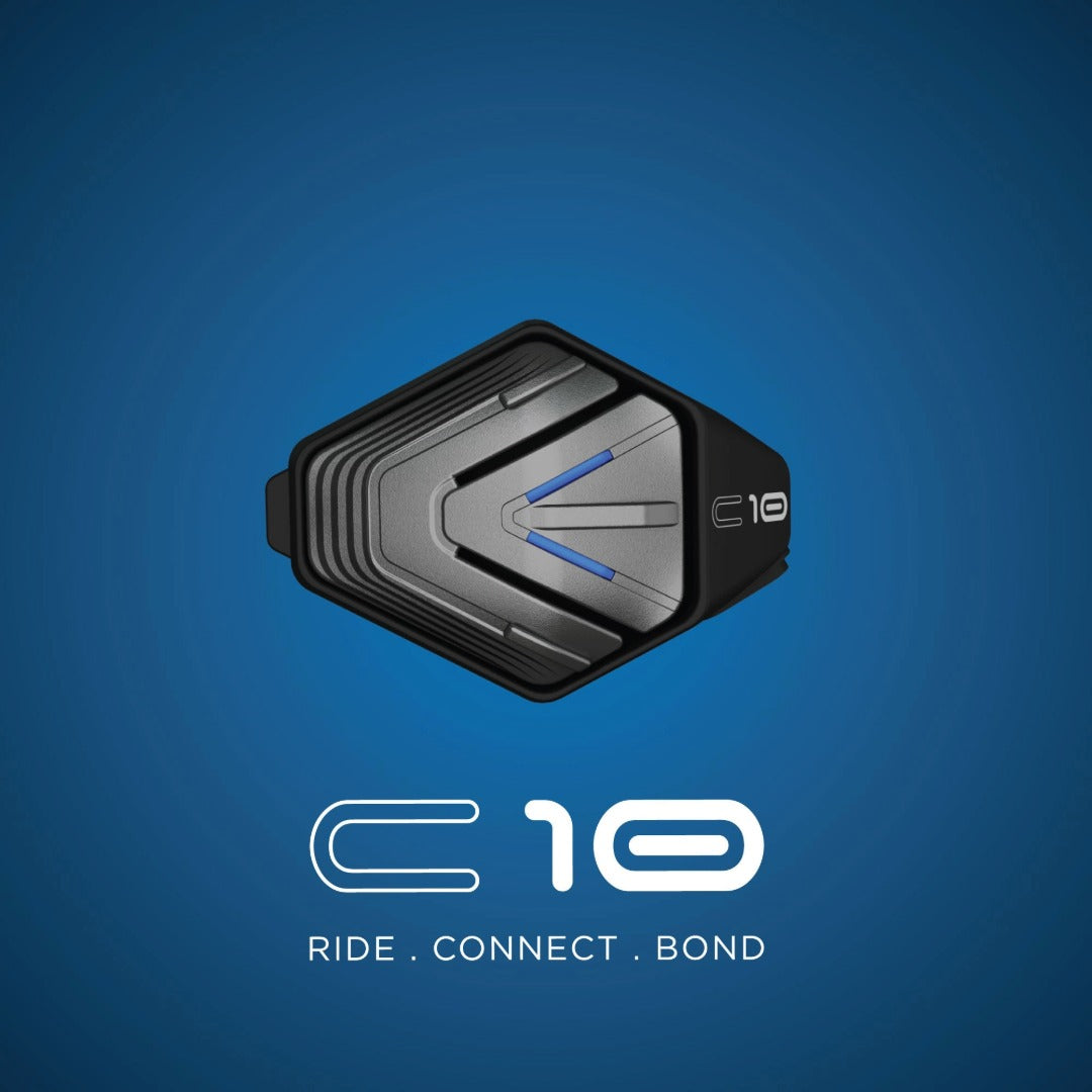 BluArmor C10 Bluetooth Motorcycle Intercom | Motorcycle Helmet Intercom Communication Device