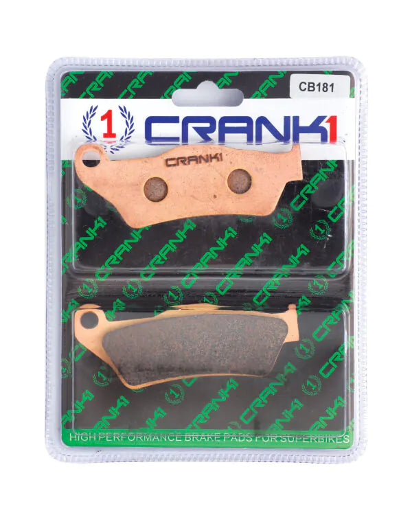 Crank1 Sintered Brake Pads for Harley Street Rod 750