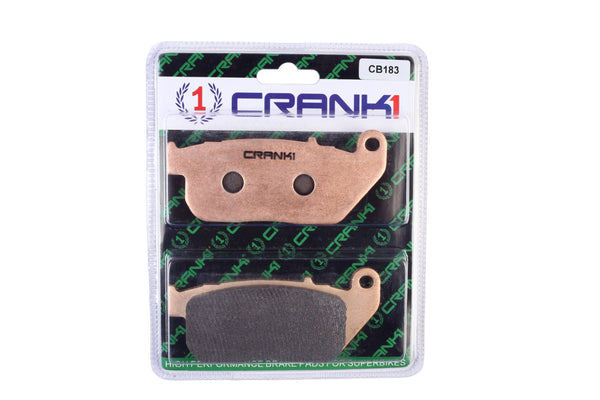 Crank1 Sintered Brake Pads for Harley Super Low (2011-2013)