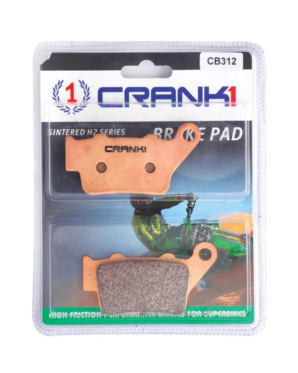 Crank1 Sintered Brake Pads for Triumph Street Triple 675