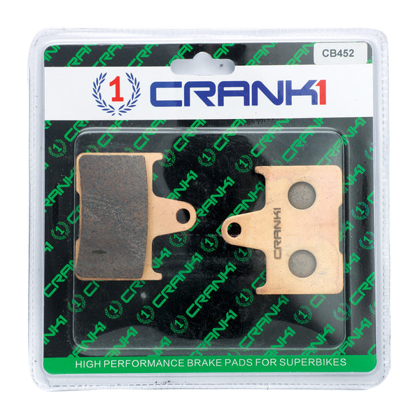 Crank1 Sintered Brake Pads for Harley XL Custom 1200