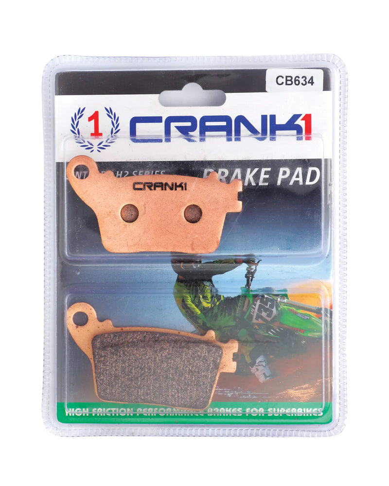 Crank1 Sintered Brake Pads for Yamaha YZF-R6