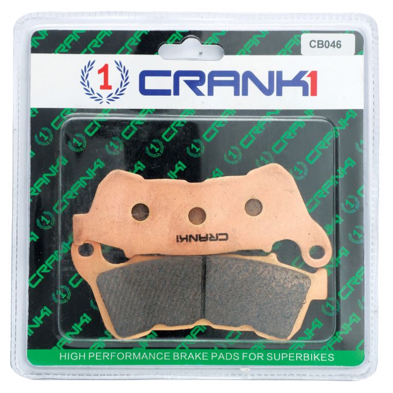 Crank1 Sintered Brake Pads for Harley XL Custom 1200