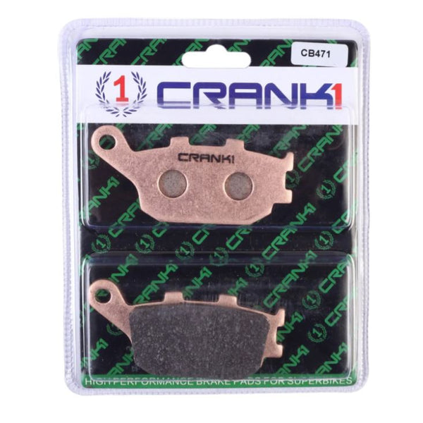 Crank1 Sintered Brake Pads for Kawasaki Vulcan S