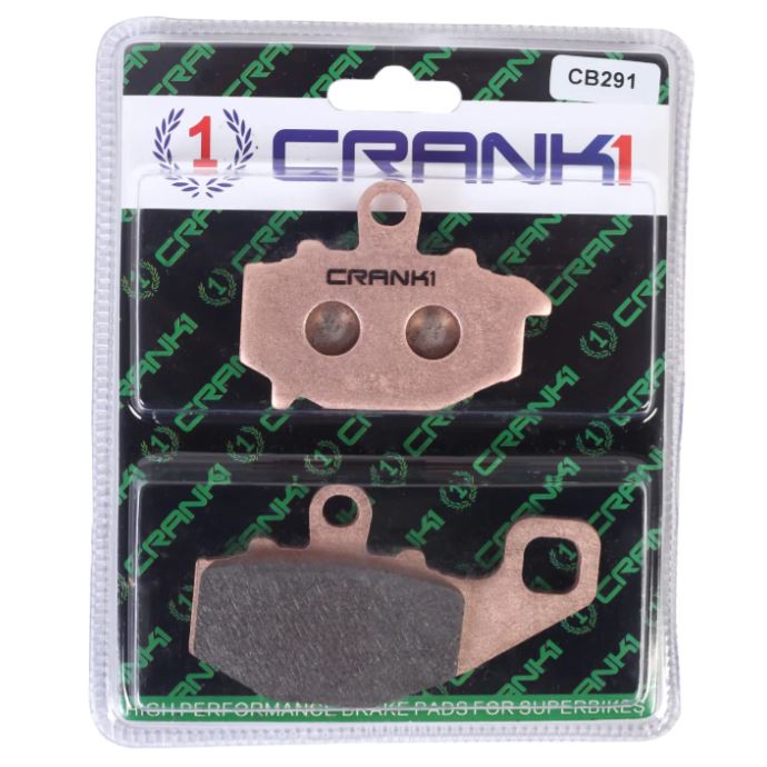 Crank1 Sintered Brake Pads for Kawasaki Ninja 650