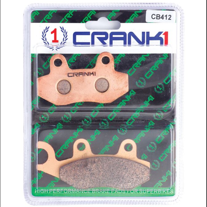 Crank1 Sintered Brake Pads for Triumph T120 Bonneville