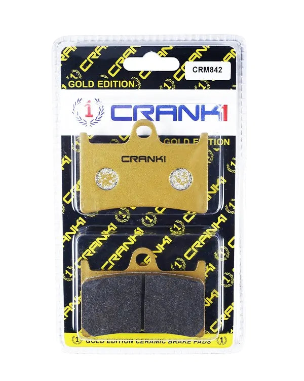 Crank1 Ceramic Brake Pads for Yamaha R1 (2015-2020)