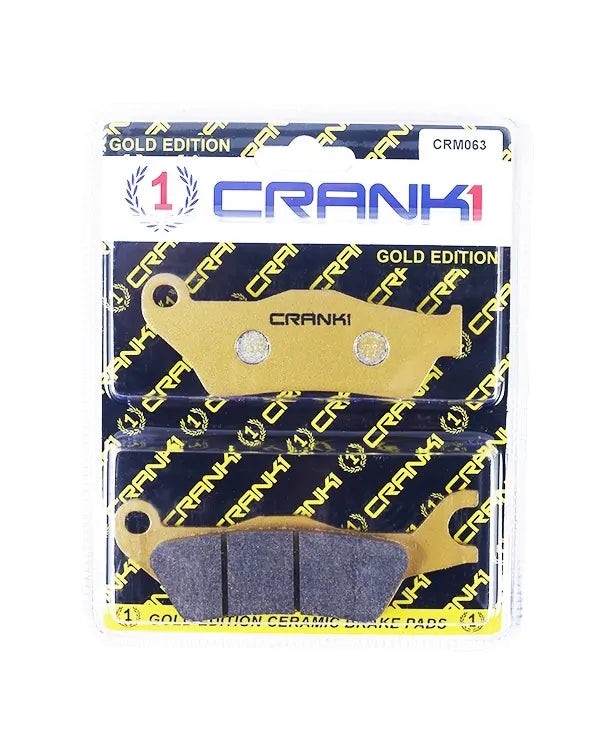 Crank1 Ceramic Brake Pads for Aprilia SR 125