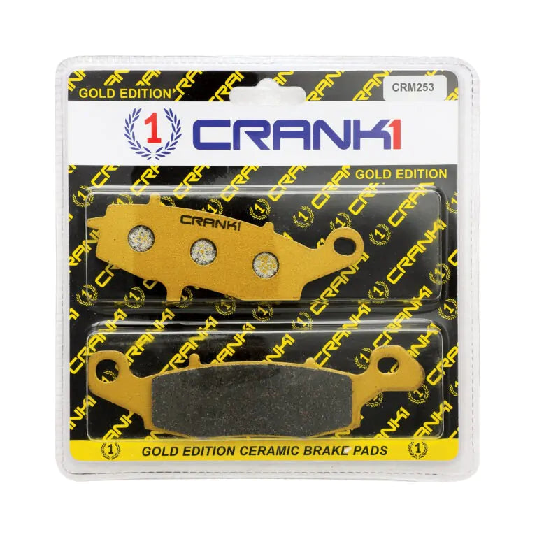 Crank1 Ceramic Brake Pads for Kawasaki Ninja 650 (2006-2016)