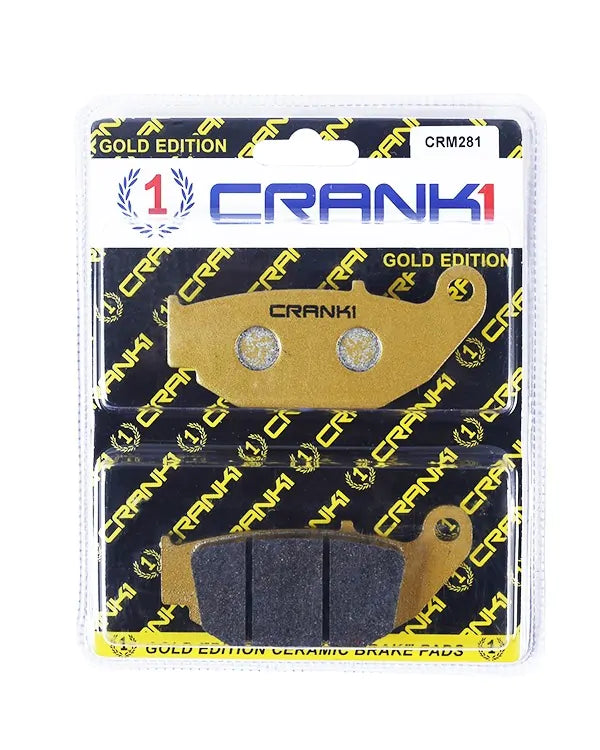 Crank1 Ceramic Brake Pads for Hero Xpulse 200