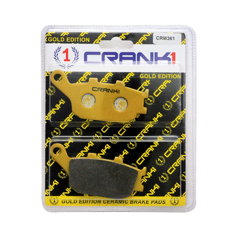 Crank1 Ceramic Brake Pads for Hero Xpulse 200