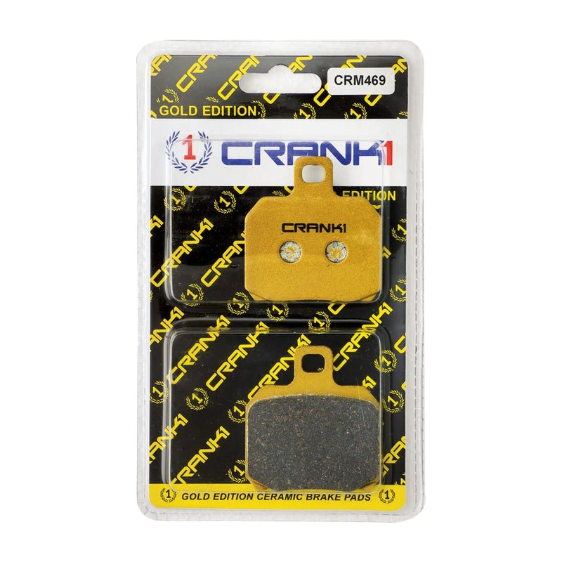 Crank1 Ceramic Brake Pads for Ducati Hypermotard 821