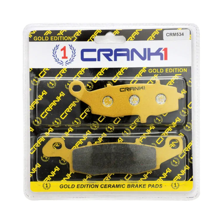 Crank1 Ceramic Brake Pads for Kawasaki Ninja 650 (2006-2016)