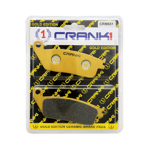 Crank1 Ceramic Brake Pads for Triumph Street Striple 675