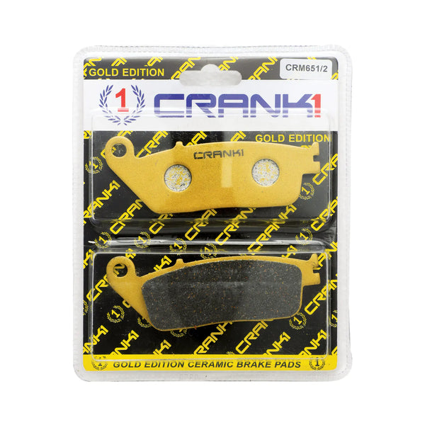 Crank1 Ceramic Brake Pads for Triumph Tiger 800