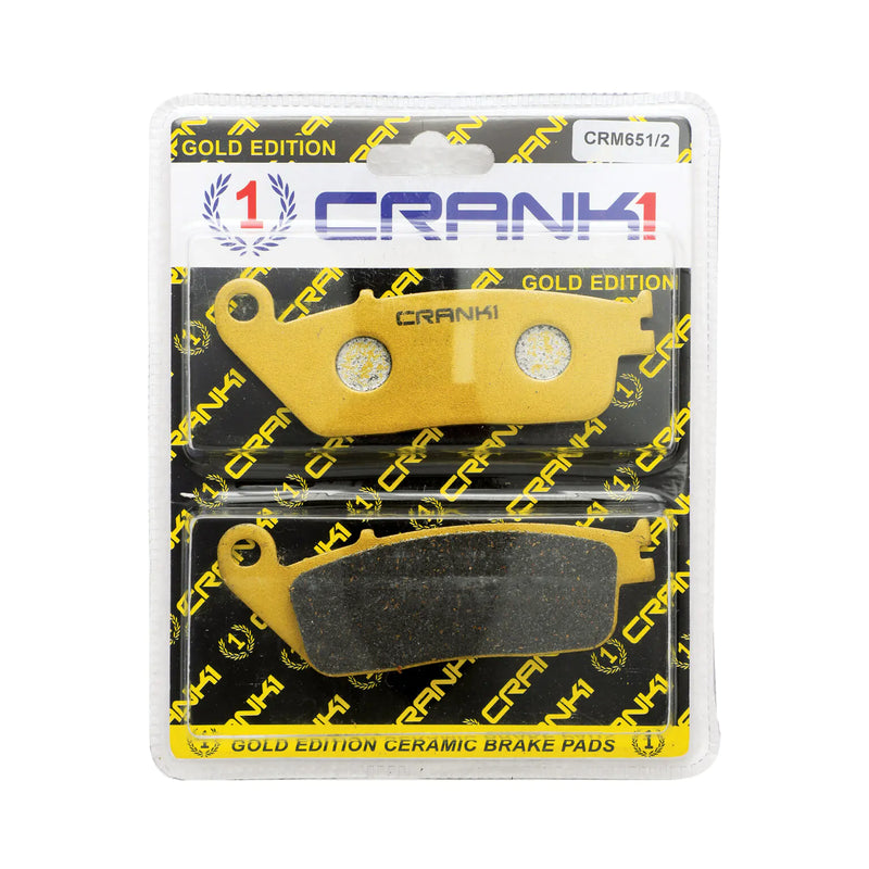 Crank1 Ceramic Brake Pads for Honda CBR 250R ABS