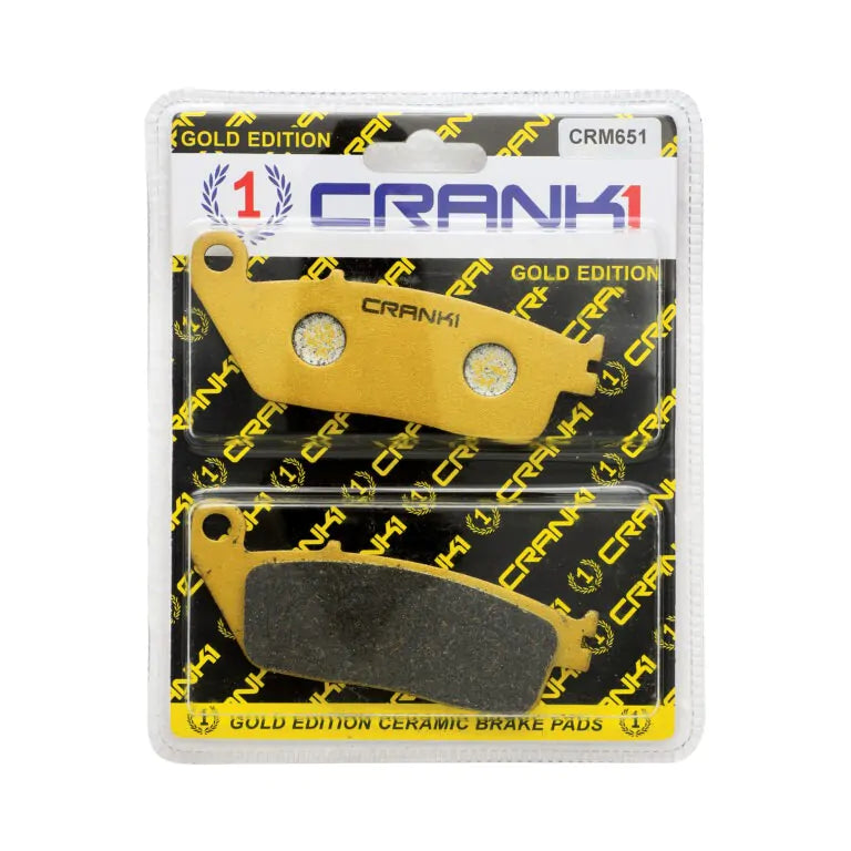 Crank1 Ceramic Brake Pads for Kawasaki Ninja 650 (2017-2020)