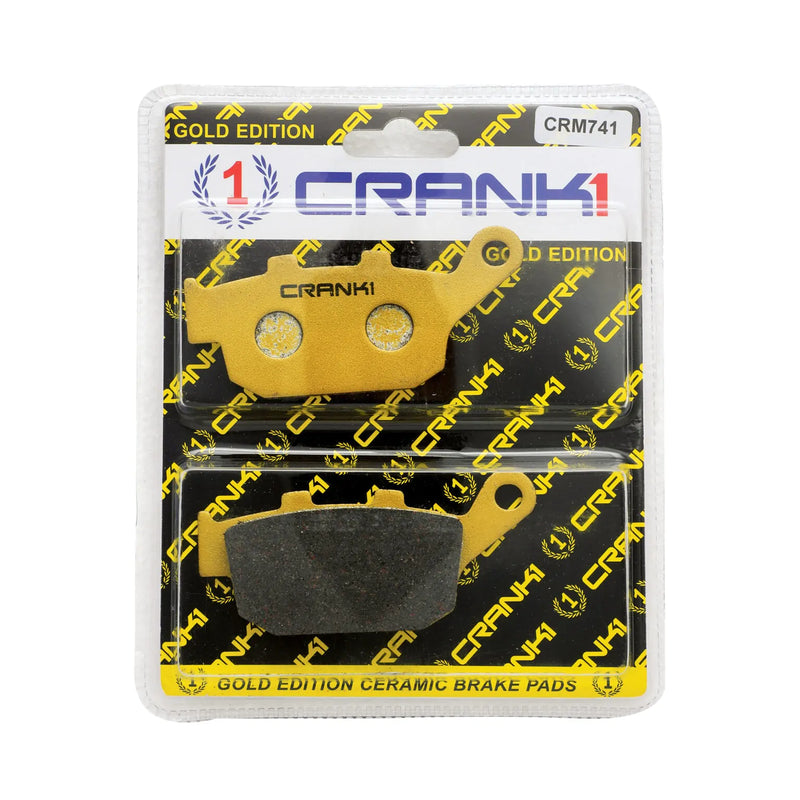 Crank1 Ceramic Brake Pads for Honda CBR 250R ABS