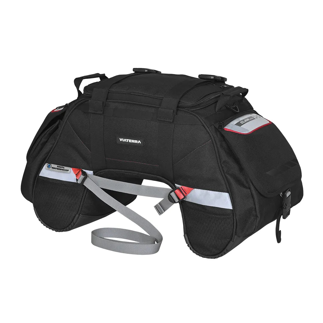 ViaTerra Claw Mini 100% Waterproof Motorcycle Tail Bag | Universal Fit