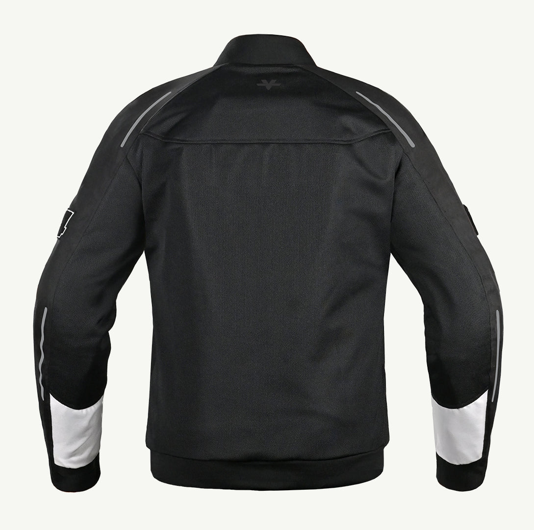 Viaterra Cooper Urban Bomber Mesh Riding Jacket – CE Level 2 Armour | Summer Riding Jacket | Breathable Mesh