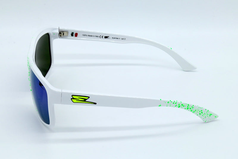 Eyerise DL17 White Blue Sunglasses