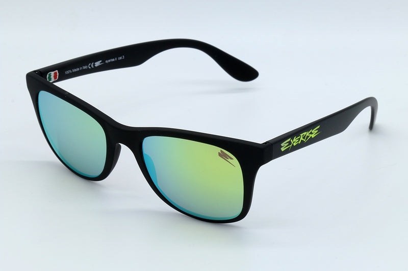 Eyerise DL3 Black Green-Yellow Sunglasses