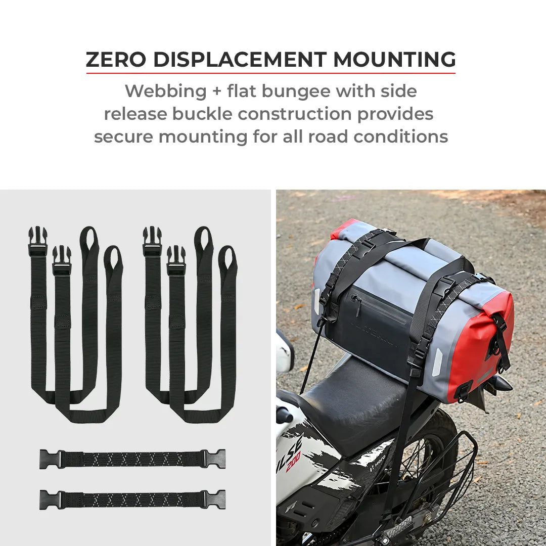 Viaterra DryBag 55L - 100% Waterproof Tail Bag