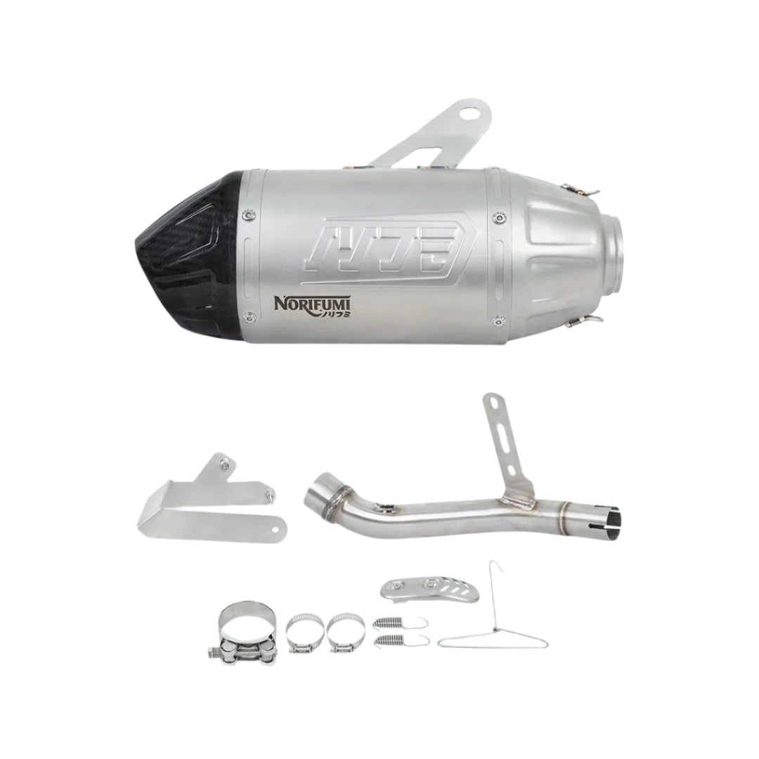 Norifumi Slipon Whoops Stainless Steel Carbon Himalayan/ Guerrilla 450 Short