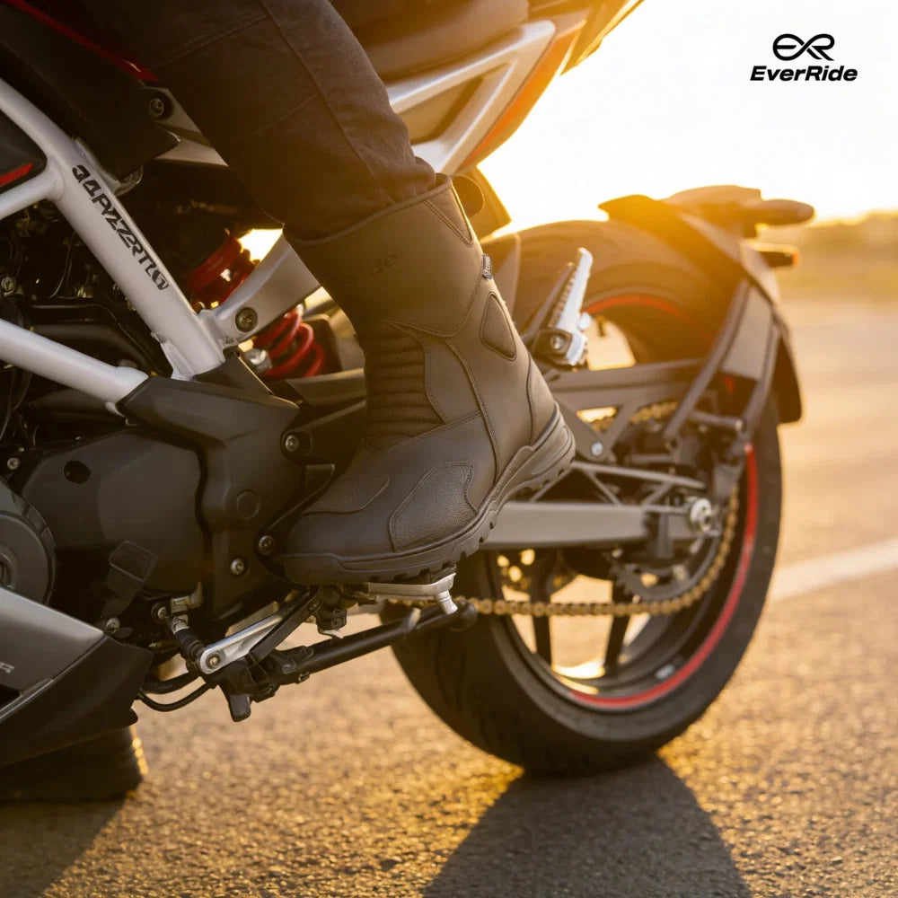 EverRide Hexatour Touring Motorcycle Boots | Cerros Protection