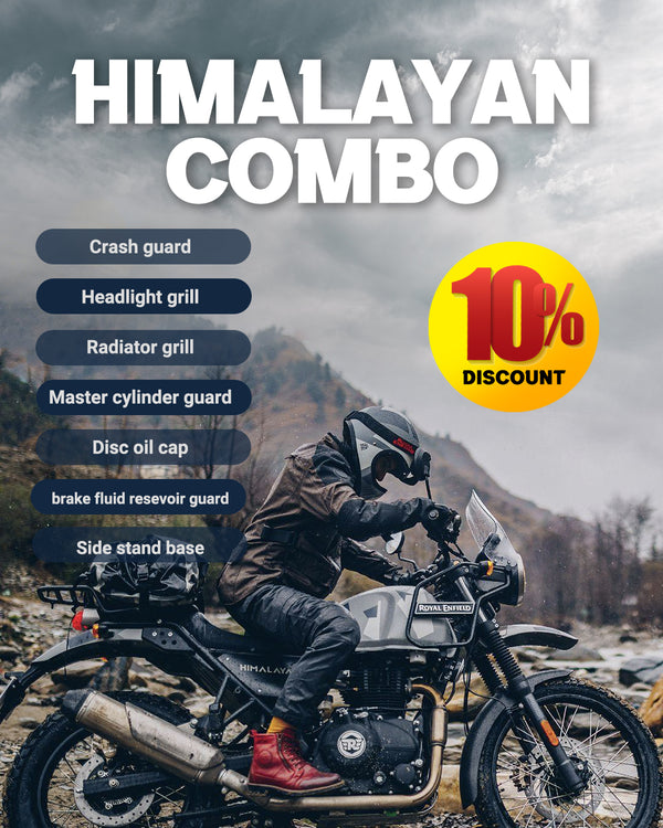 Adventure Riding Combo Kit For Royal Enfield Himalayan