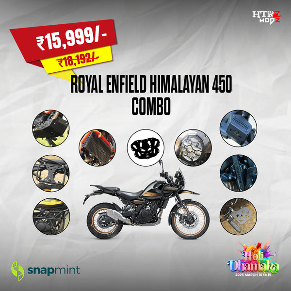 Royal Enfield Himalayan 450 Combo Kit – Ultimate Protection & Touring Upgrade