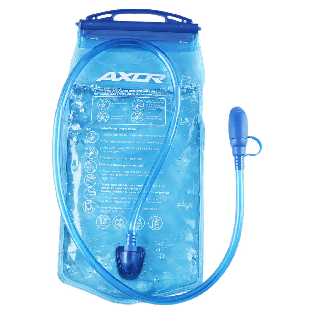 AXOR Oasis Hydration Bag with 2L Bladder for Riding & Trekking