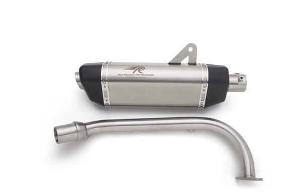 Red Rooster Performance Luna Exhaust With Bend Pipe For Yamaha Aerox