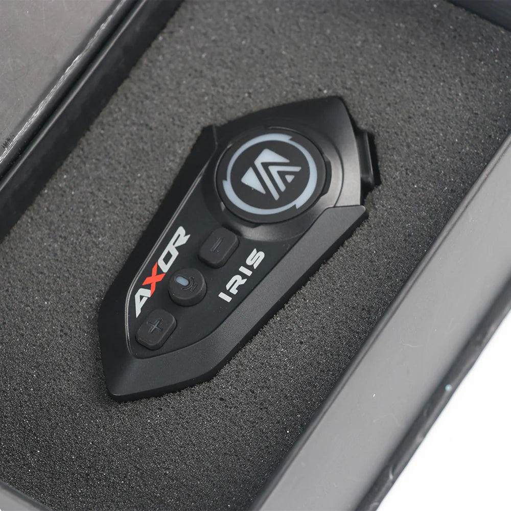 Axor IRIS Bluetooth Helmet Headset | Motorcycle Bluetooth Intercom
