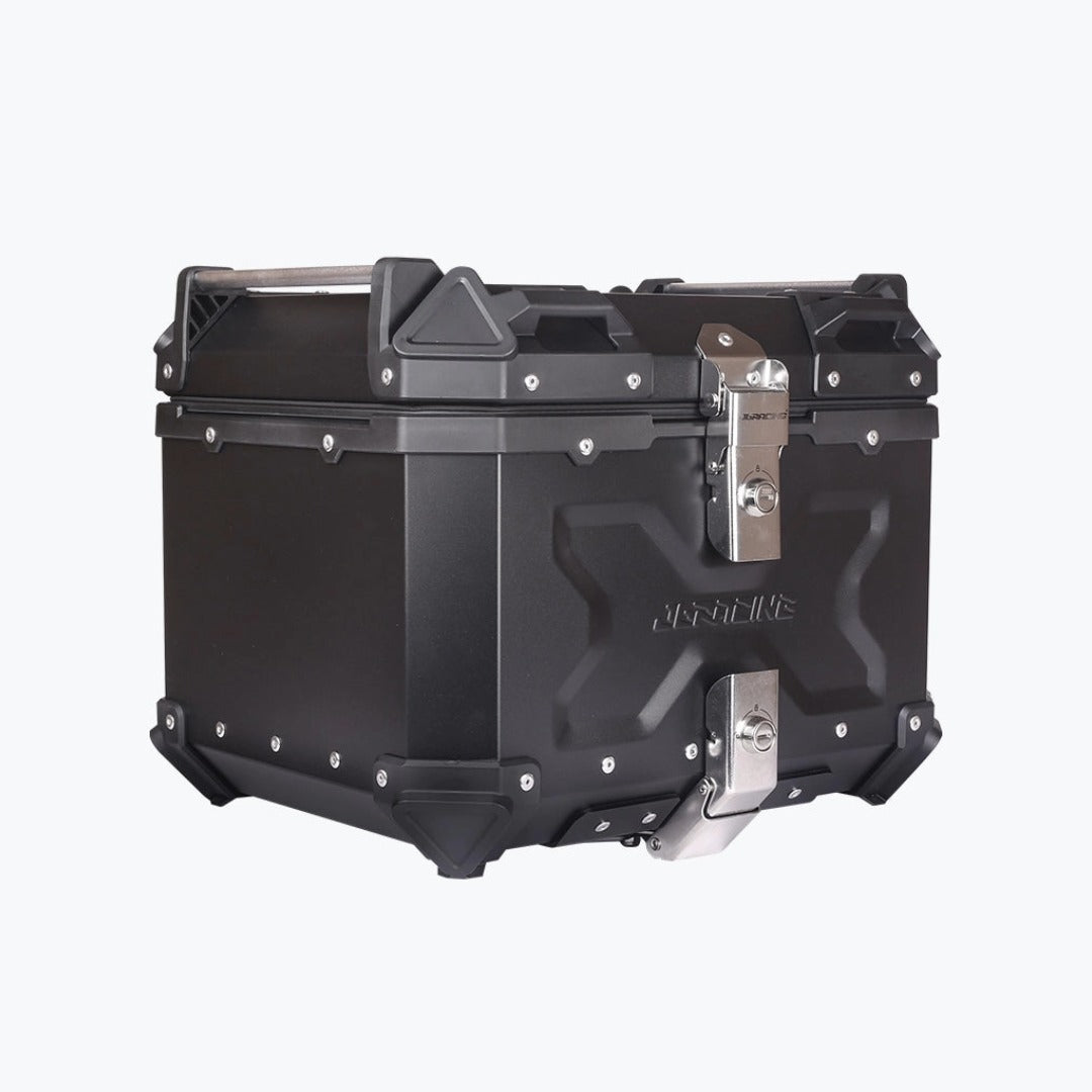 Jb Racing Top Case 45L Black Premium With Back Rest Pad X type