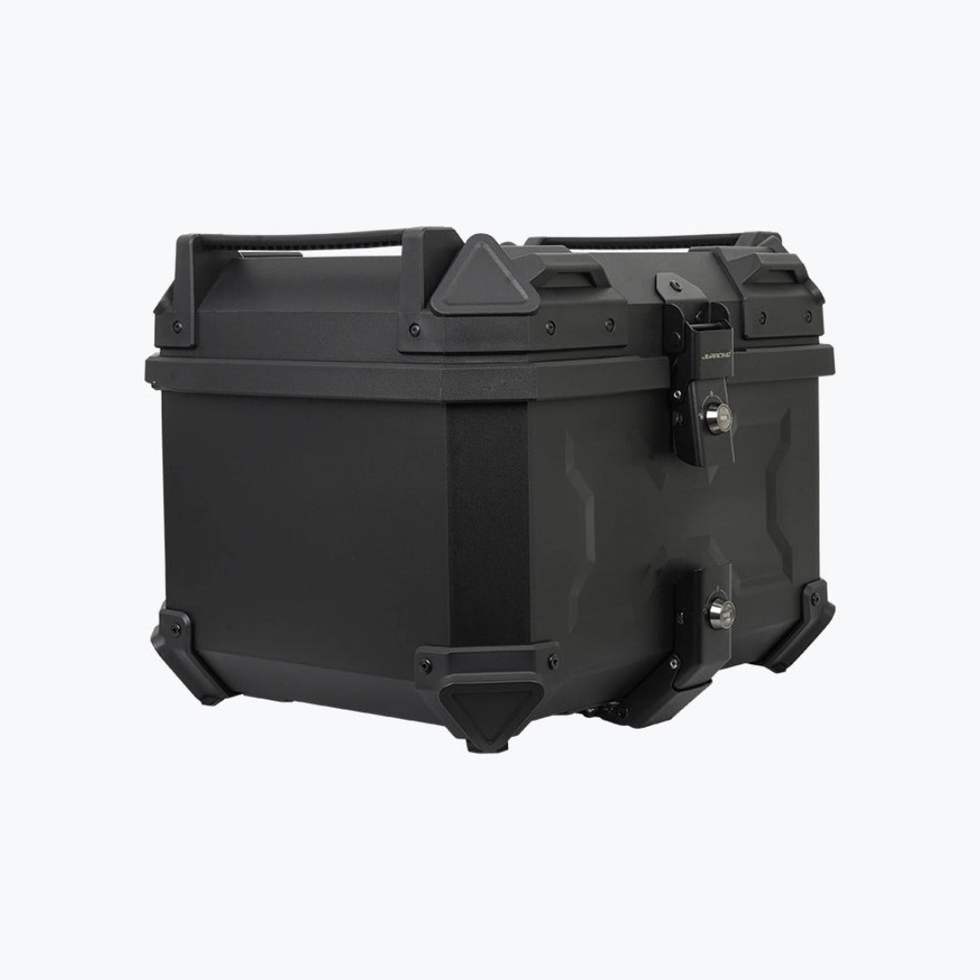 Jb Racing Top Case X45L Economy Black With Backrest Pad - Black