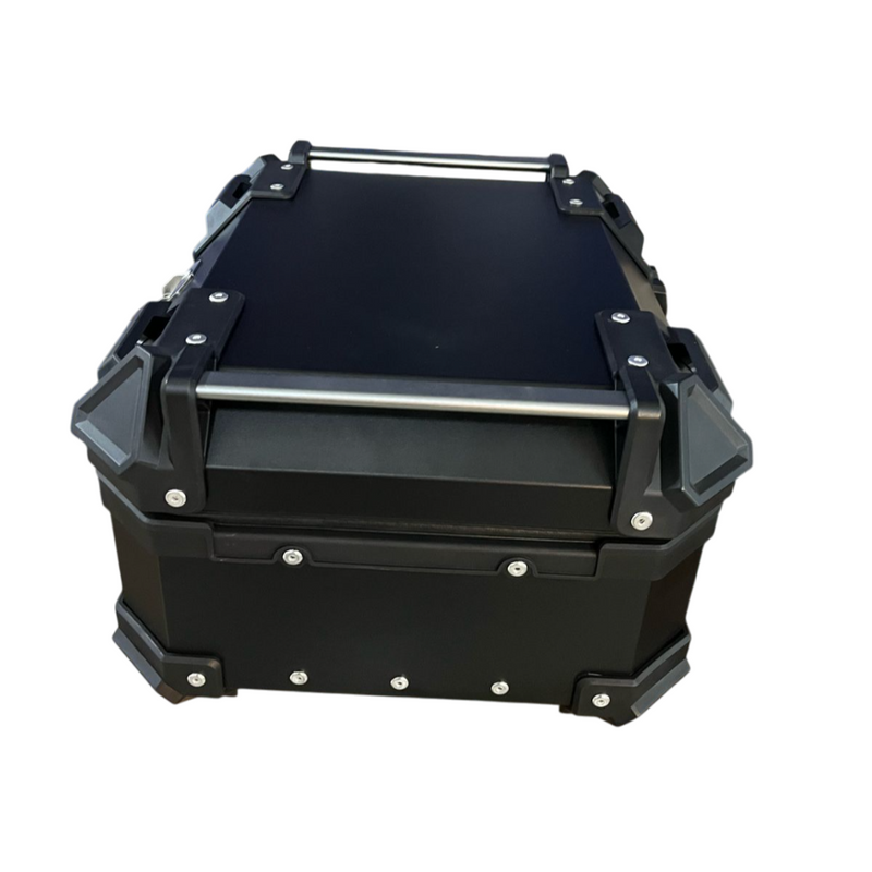 LGP Universal Black 25L Aluminum Top Box – Compact & Durable Motorcycle Storage