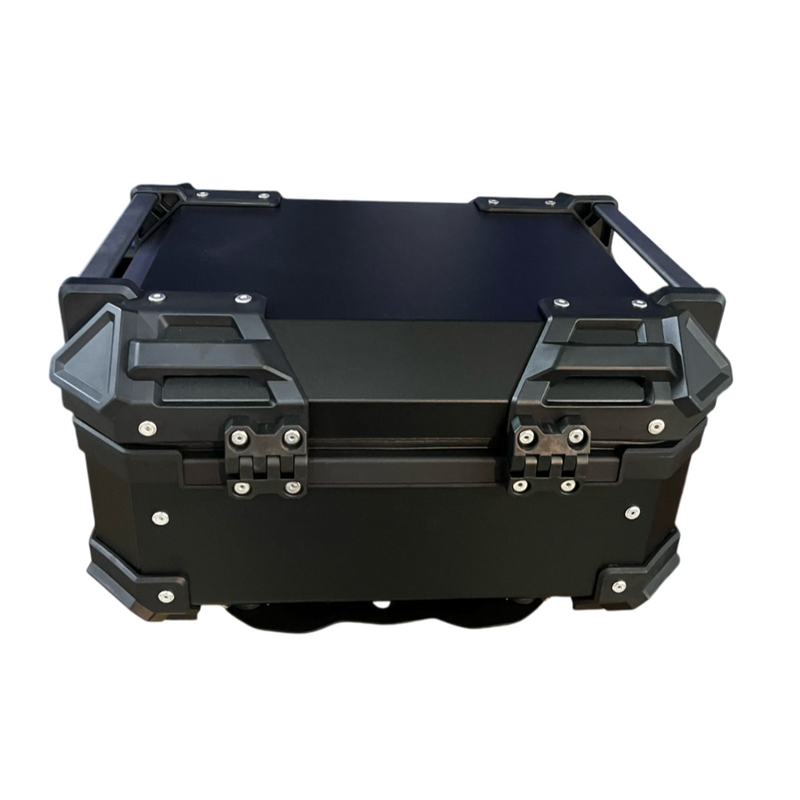 LGP Universal Black 25L Aluminum Top Box – Compact & Durable Motorcycle Storage