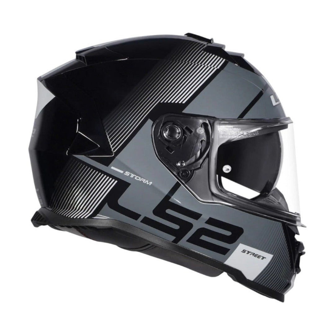 LS2 FF800 Storm II Epic Helmet Black White