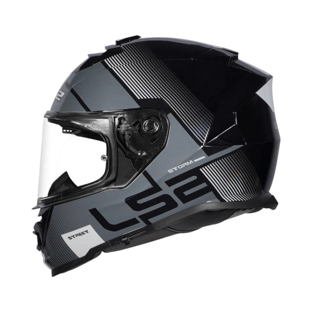 LS2 FF800 Storm II Epic Helmet Black White