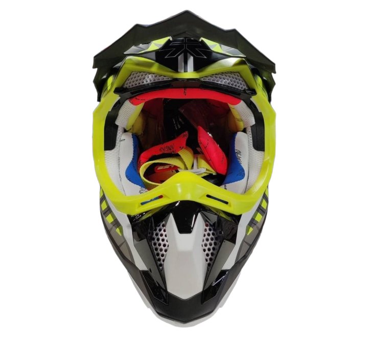 LS2 MX470 Subverter Novo Black Grey Yellow Matt MX Helmet