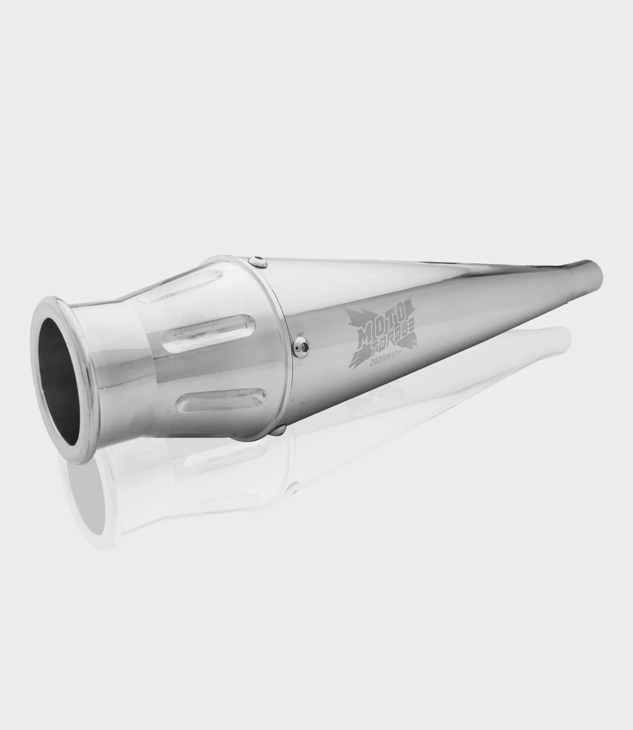 Moto torque Launcher Chrome Performance Exhaust