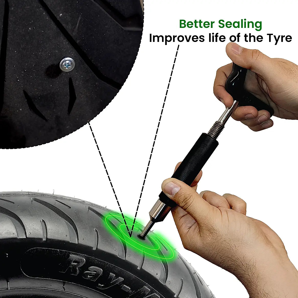Mini Plug Puncture Repair Kit – Quick & Reliable Tire Fix