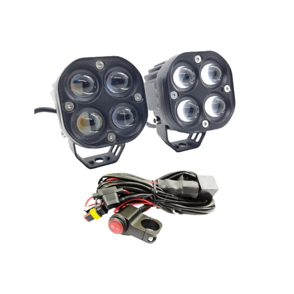 Combo(Hjg 4 Led Fog Lamp/Hjg Wireharness /Switch)