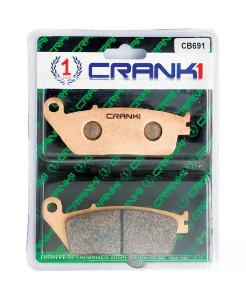 Crank1 Sintered Brake Pads for Triumph Bonneville A3