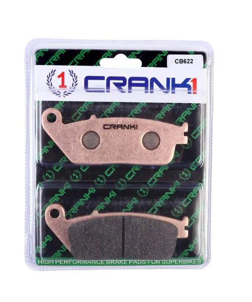 Crank1 Sintered Brake Pads for Kawasaki Ninja 650