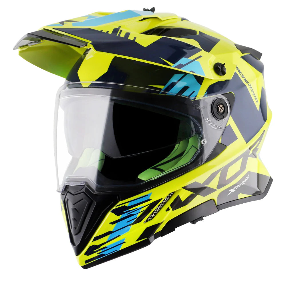 Axor X-cross X1 Dual Visor Motorcycle Full Face Helmet